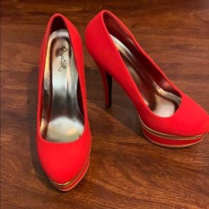 Red Formal Heels